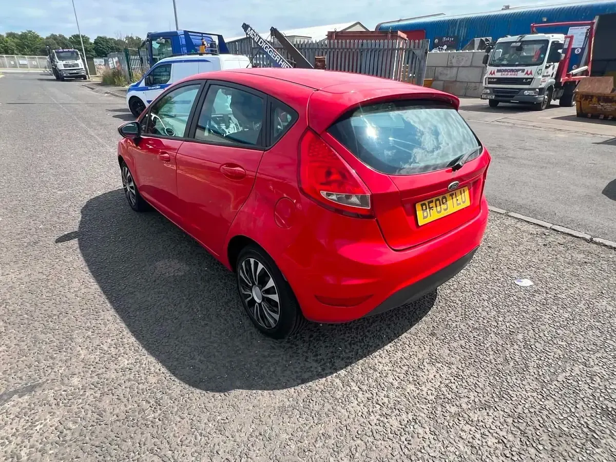 Used Ford Fiesta Style 2009 Red Hatchback