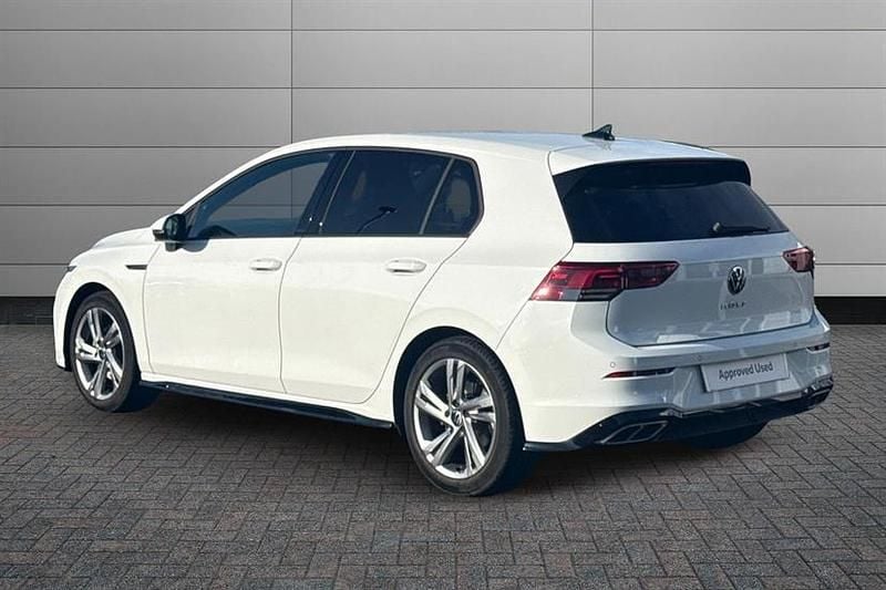 Used VW Golf VIII R-line 150 HP (110 kW) 2022 White Hatchback