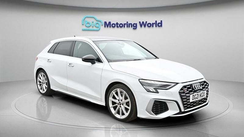 Used Audi S3 Sportback S-Line 310 HP (228 kW) 2021 White Hatchback