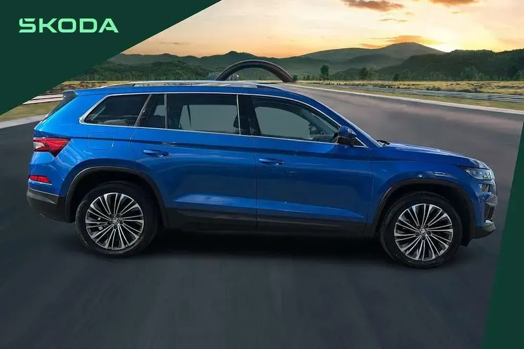 Used Skoda Kodiaq SE L Executive 150 HP (110 kW) 2023 Blue SUV