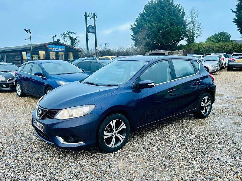 Used Nissan Pulsar Acenta 110 HP (80 kW) 2014 Blue Hatchback