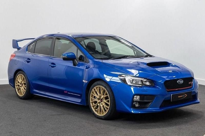 Used Subaru WRX STI 360 HP (264 kW) 2016 Blue Sedan