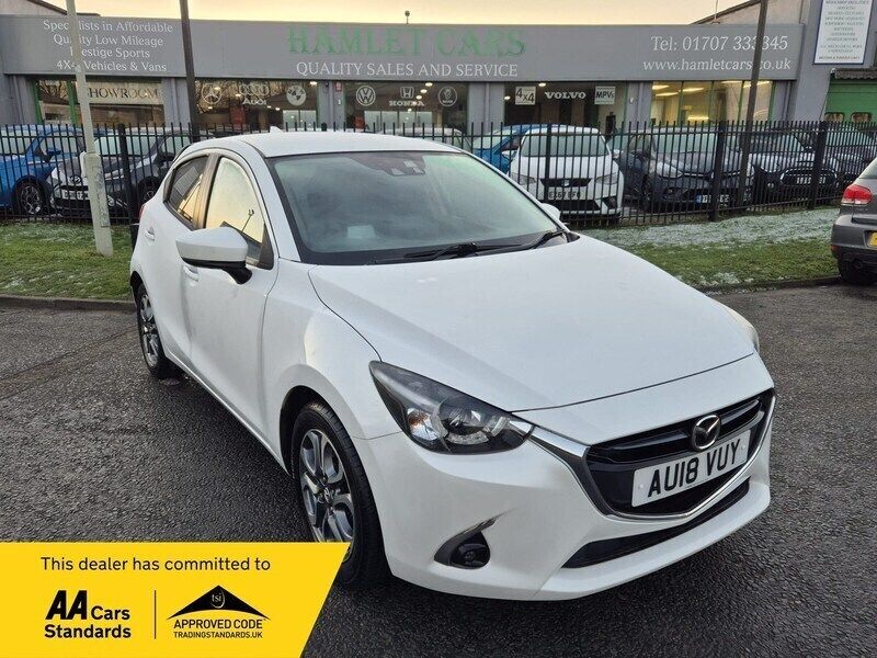 White Used 2018 Mazda 2 Inclusive Hatchback | £10,500 (Fair price) - Image 1/3