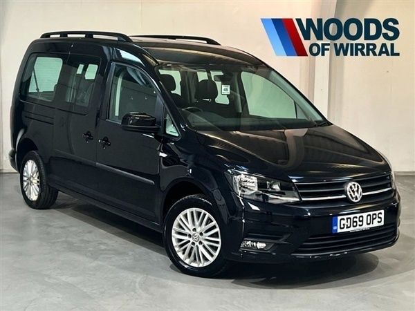 Black Used 2020 VW Caddy Maxi S MPV | £18,989 (Good price) - Image 1/1