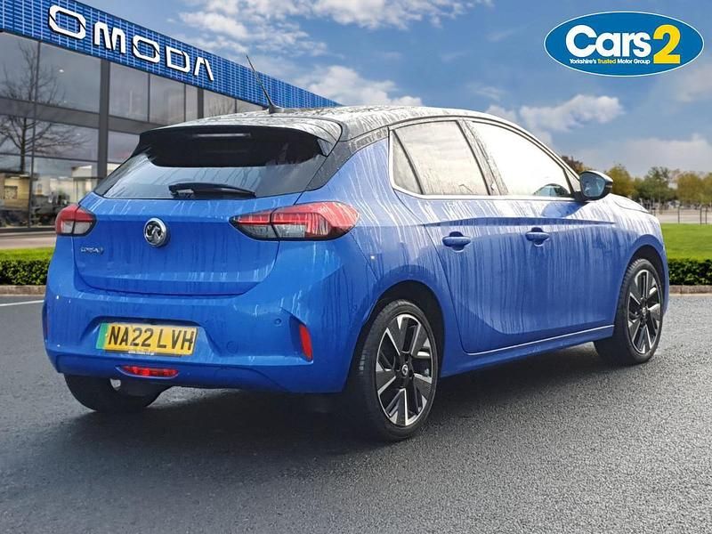 Used Vauxhall Corsa-e Elite 100 kW (136 HP) 2022 Blue Hatchback