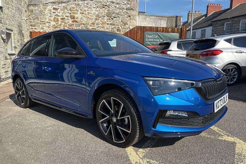 Blue Used 2023 Skoda Scala Monte Carlo Hatchback | £19,995 (Fair price) - Image 1/4