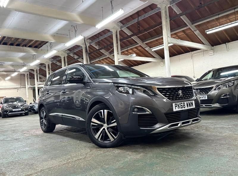 Grey Used 2018 Peugeot 5008 GT-line Hatchback | £14,994 (Good price) - Image 1/4