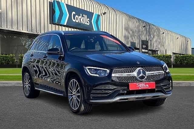 Black Used 2020 Mercedes GLC300 AMG Line Premium | £28,295 (Fair price) - Image 1/4