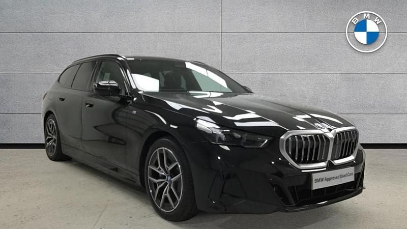 Black Used 2024 BMW i5 M Sport Sedan | £45,995 (Fair price) - Image 1/4