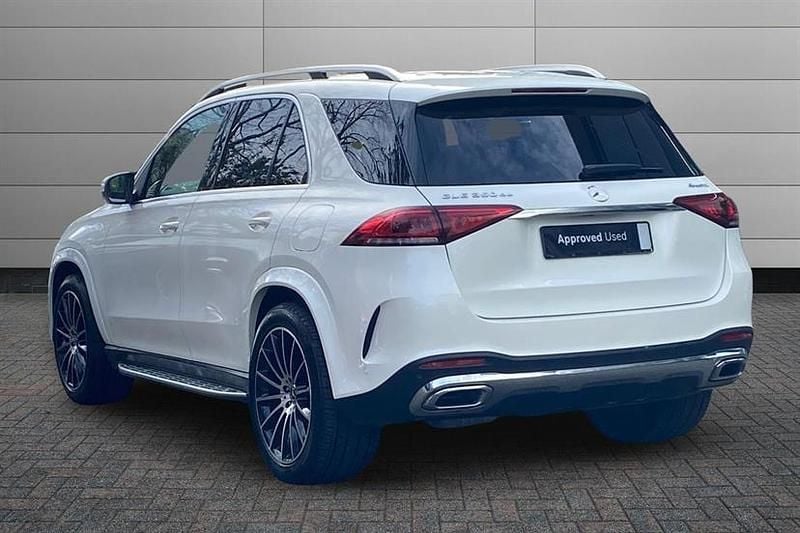 Used Mercedes GLE350 AMG Line Premium 320 HP (235 kW) 2022 Diamond white bright Estate