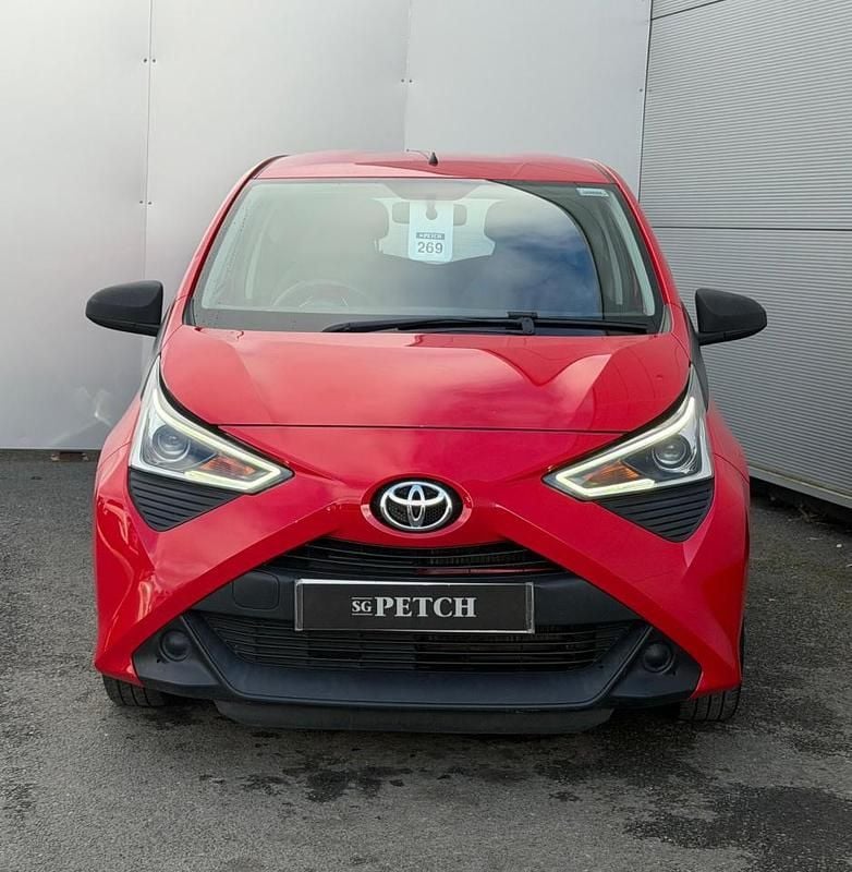 Red Used 2019 Toyota Aygo Hatchback | £6,495 (Good price) - Image 1/4