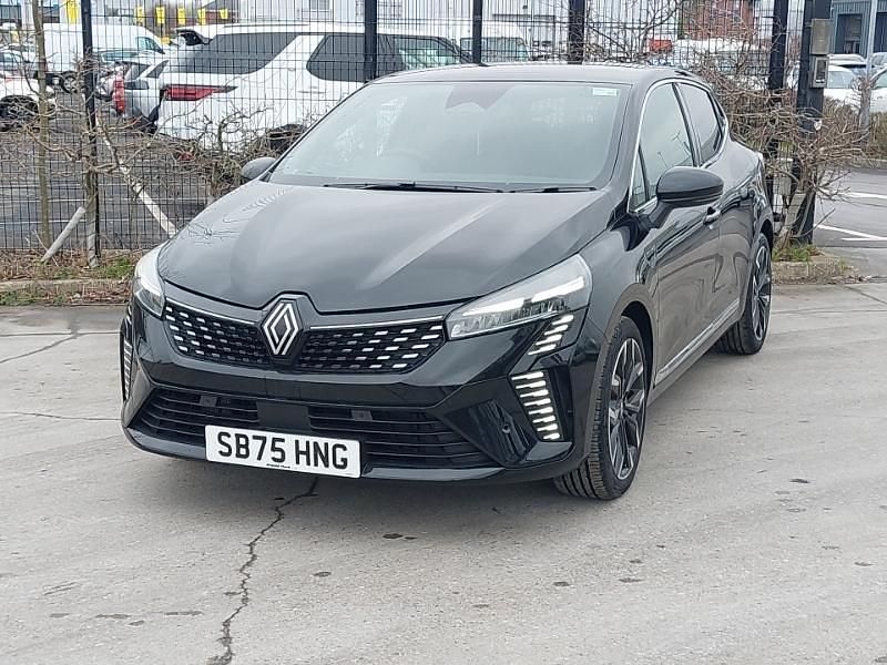 New Renault Clio V Techno 143 HP (105 kW) 2025 Metallic  diamond black Hatchback