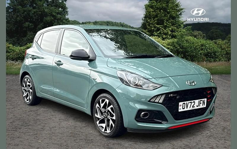 Green Used 2022 Hyundai i10 N Line Hatchback | £12,650 (Fair price) - Image 1/4