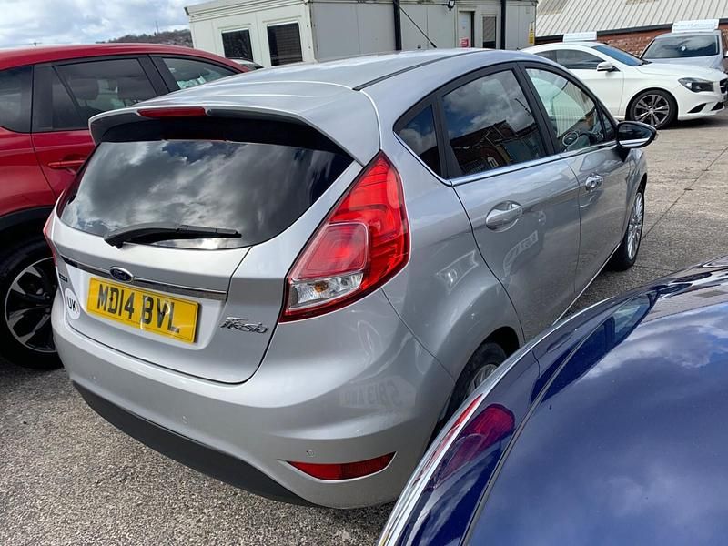 Used Ford Fiesta Titanium 2014 Silver Hatchback
