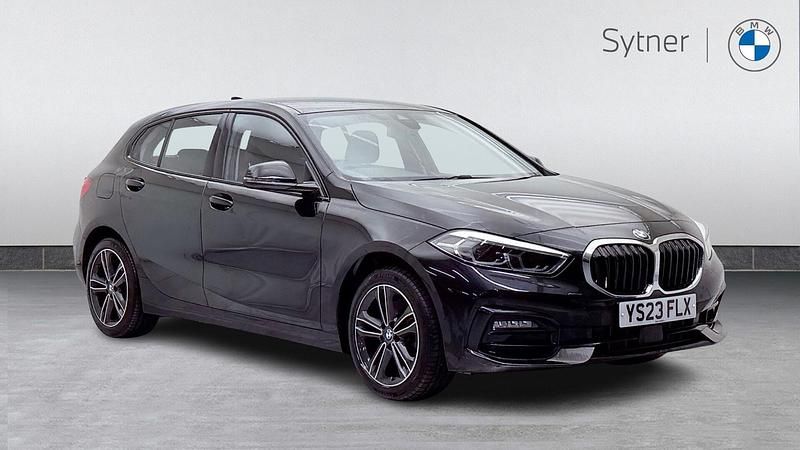 Black Used 2023 BMW 118 Sport Line Hatchback | £18,750 (Good price) - Image 1/4