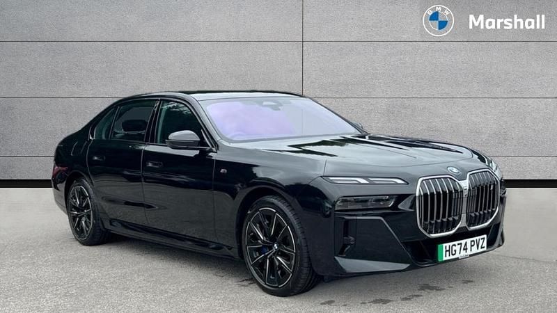 Black Used 2025 BMW i7 M Sport Sedan | £78,992 - Image 1/4