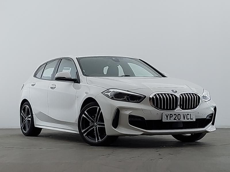 White Used 2020 BMW 118 M Sport Hatchback | £16,298 (Fair price) - Image 1/4