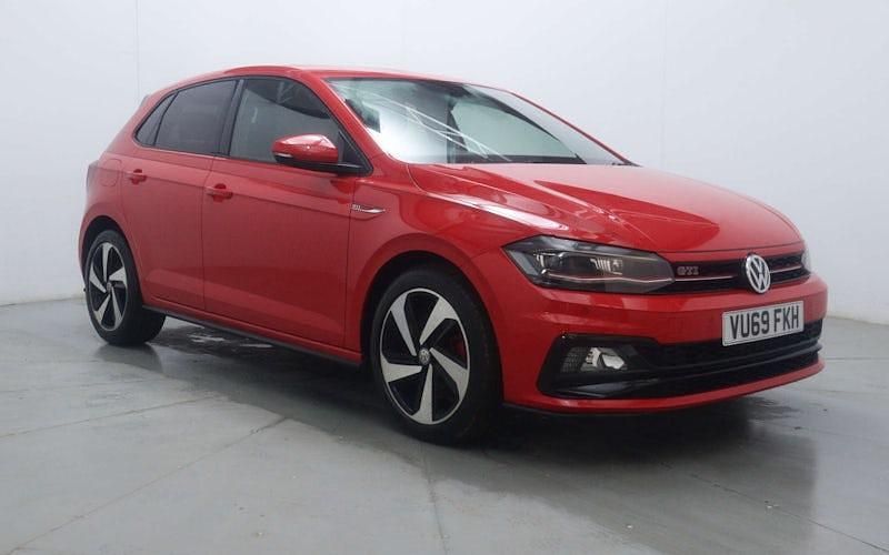 Used VW Polo GTI 200 HP (147 kW) 2019 Red Hatchback