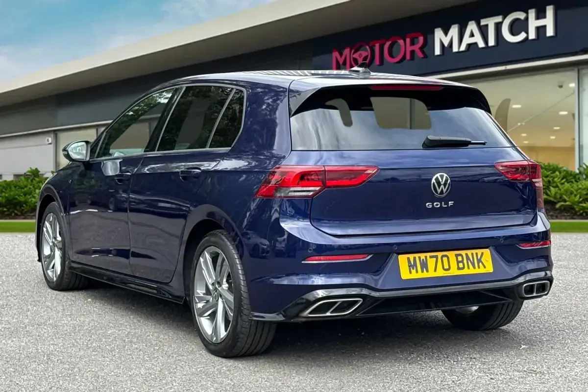 Used VW Golf VII R-line 2020 Blue Hatchback