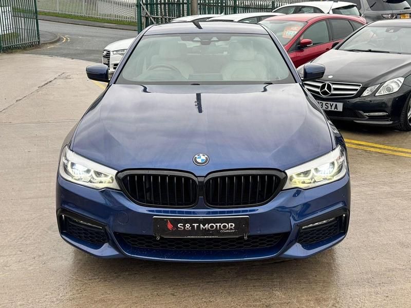 Used BMW 520 M Sport 2017 Blue Sedan