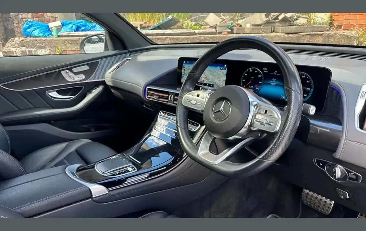 Used Mercedes EQC400 AMG Line Premium Plus 300 kW (408 HP) 2022 Blue  SUV