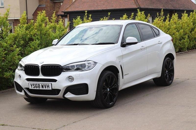 Used BMW X6 M Sport 258 HP (189 kW) 2018 White SUV