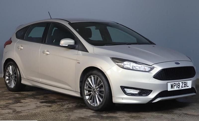 Silver Used 2018 Ford Focus ST-Line Hatchback | £7,500 (Good price) - Image 1/1