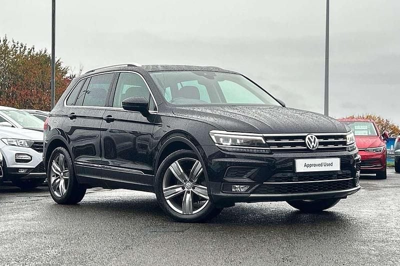 Black Used 2018 VW Tiguan SEL SUV | £16,795 (Fair price) - Image 1/4