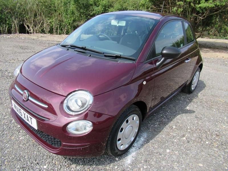 Avantegarde bordeaux Used 2016 Fiat 500 Pop Hatchback | £4,995 (Fair price) - Image 1/4
