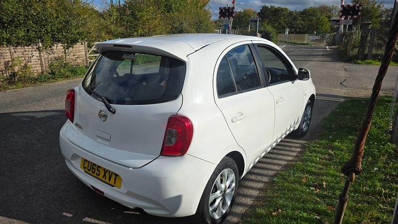 Used Nissan Micra Acenta 2015 White Hatchback