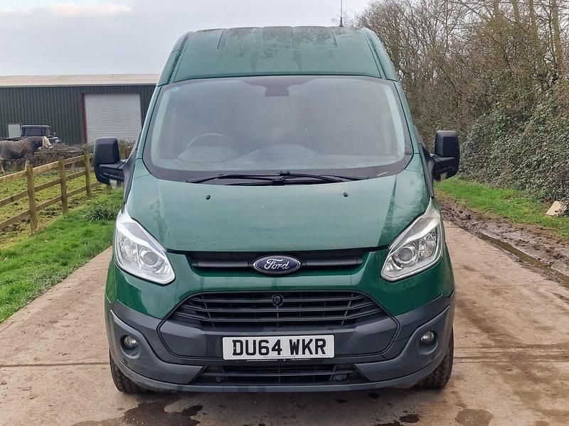 Used Ford Transit Custom Trend 125 HP (91 kW) 2014 Green Van