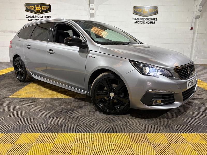 Used Peugeot 308 SW GT-line 129 HP (94 kW) 2019 Grey Estate