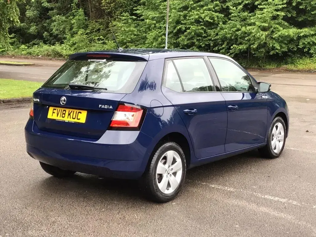 Used Skoda Fabia SE 2018 Pacific blue Hatchback
