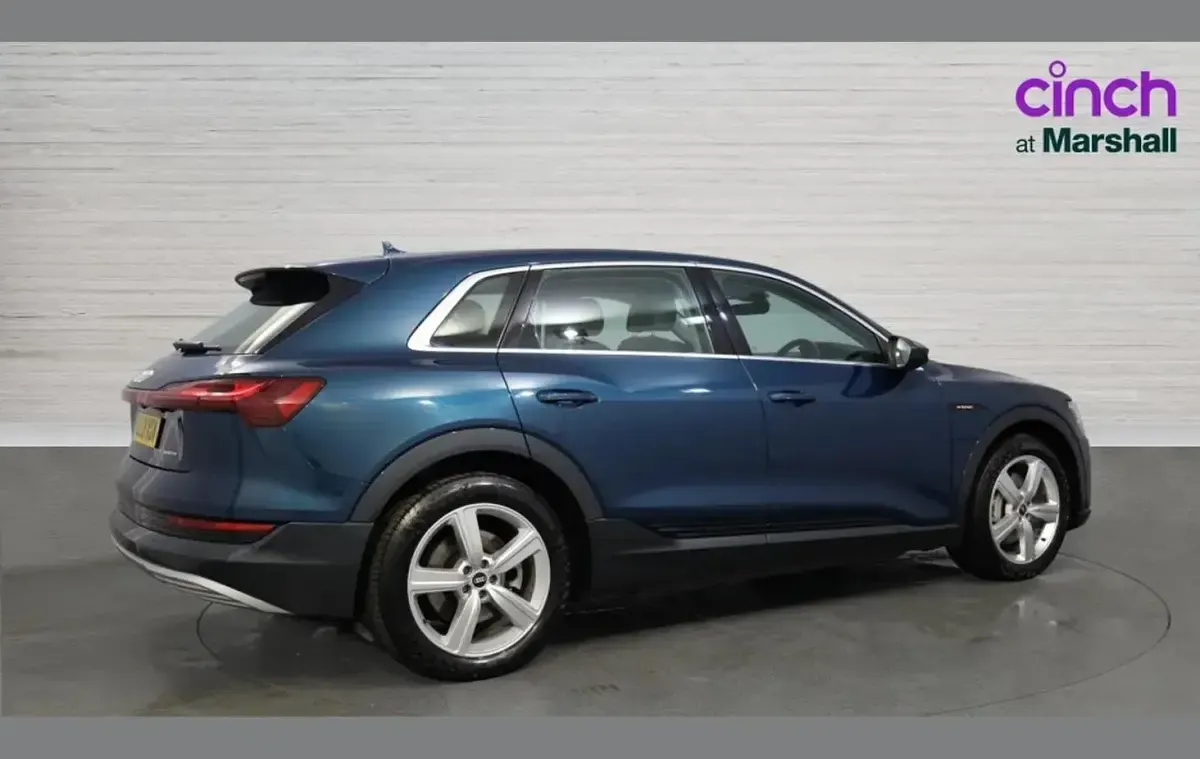 Used Audi e-tron Advanced 230 kW (313 HP) 2021 Blue SUV