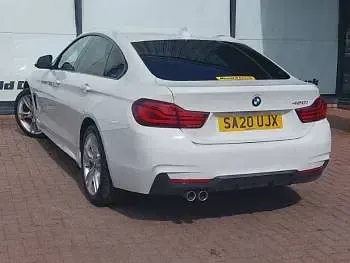 Usado BMW 420 M Sport 184 HP (135 kW) 2020 Branco Citadino