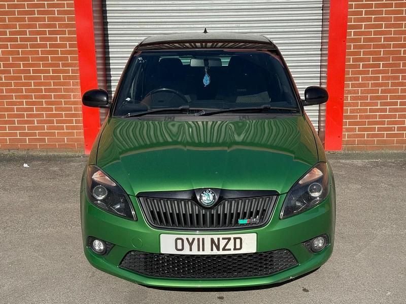 Used Skoda Fabia vRS 2011 Green Hatchback