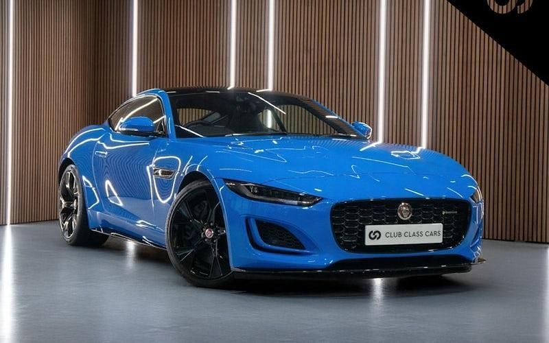 Blue Used 2021 Jaguar F-Type Supercharged Coupe | £42,995 (Super price) - Image 1/4