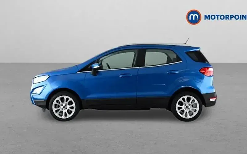 Used Ford Ecosport Titanium 125 HP (91 kW) 2021 Blue SUV