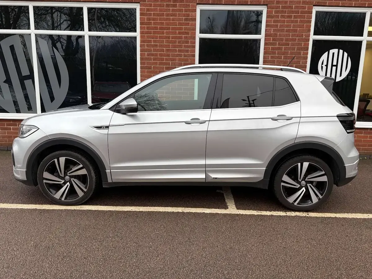 Used VW T-Cross R-line 115 HP (84 kW) 2020 Silver SUV
