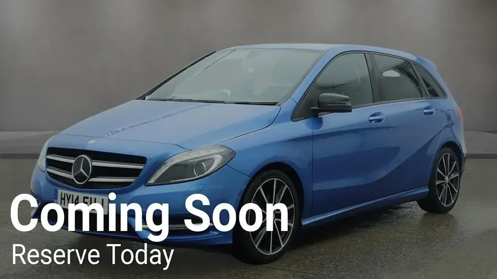 Used Mercedes B180 109 HP (80 kW) 2014 Blue Hatchback
