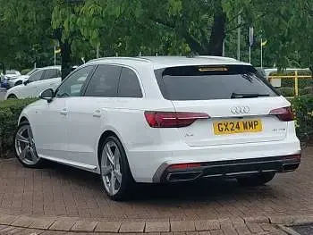 Used Audi A4 S-Line 204 HP (150 kW) 2024 White Estate