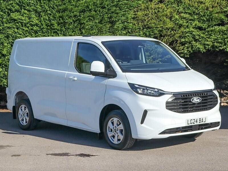 Used Ford Transit Custom Limited 136 HP (100 kW) 2024 Frozen white (solid colour) Van