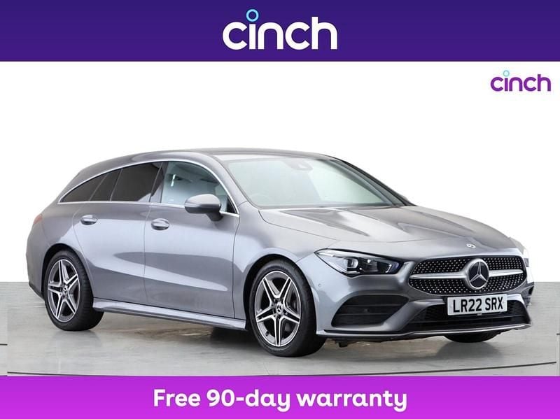 Grey Used 2022 Mercedes CLA180 AMG line Sedan | £18,199 (Good price) - Image 1/3