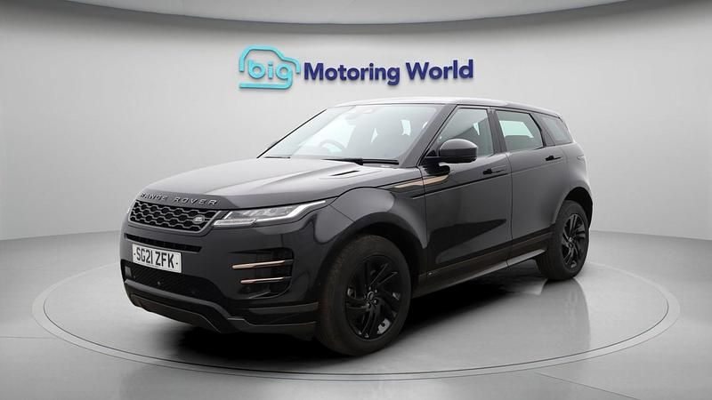 Used Land Rover Range Rover evoque R-Dynamic 161 HP (118 kW) 2021 Black SUV