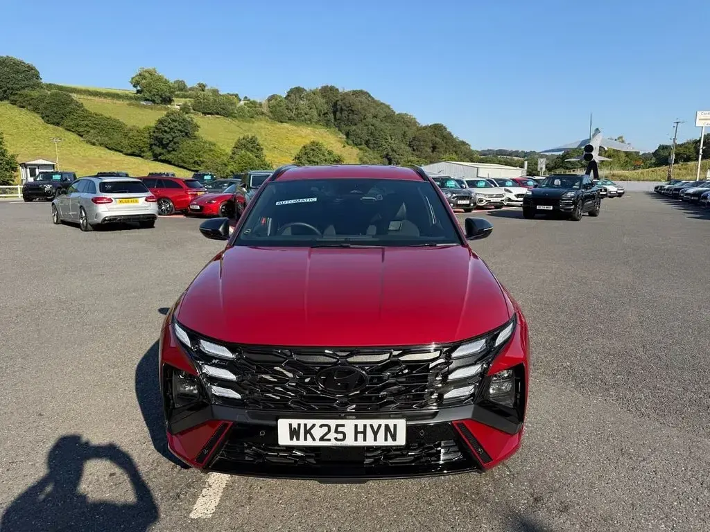 Used Hyundai Tucson N Line 215 HP (158 kW) 2025 Red SUV