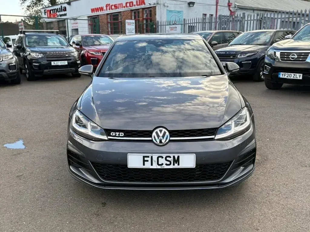 Used VW Golf VII GTD 184 HP (135 kW) 2019 Grey Hatchback