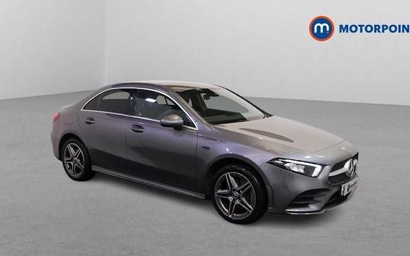 Grey Used 2021 Mercedes A250 AMG line Sedan | £18,649 (Good price) - Image 1/4
