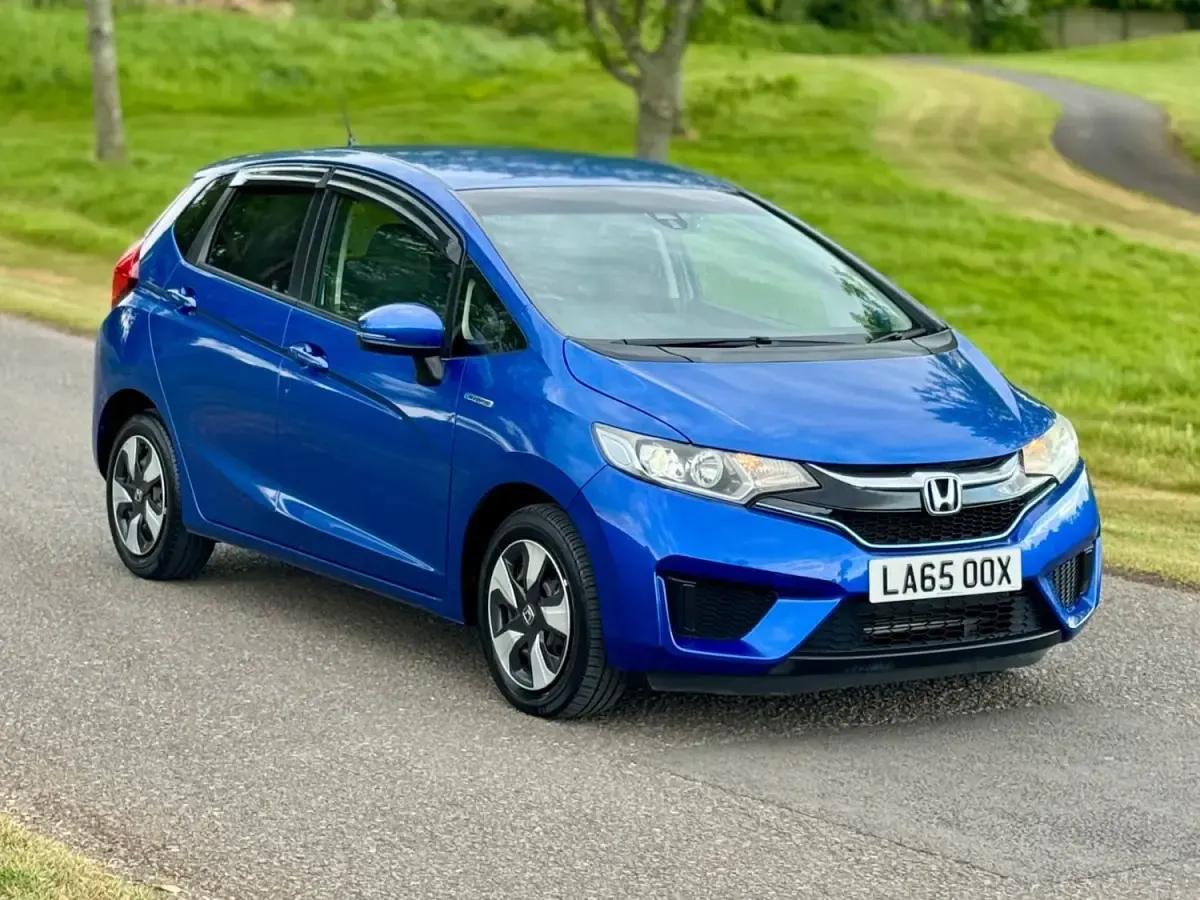Used Honda Jazz Hybrid 2015 Blue Hatchback