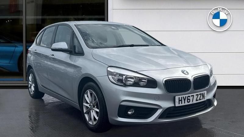 Silver Used 2017 BMW 218 Active Tourer Performance MPV | £12,800 (A bit pricey) - Image 1/4