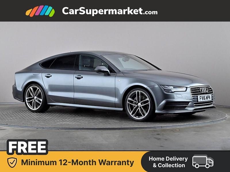 Used Audi A7 Black Edition 2016 Grey Hatchback